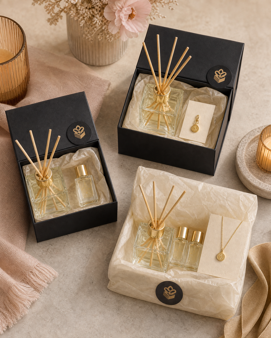 The Box Experience Signature Mini Edit concept gift-set visual